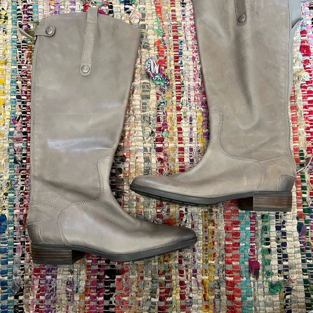 Sam Edelman Gray Over the Knee Boots
